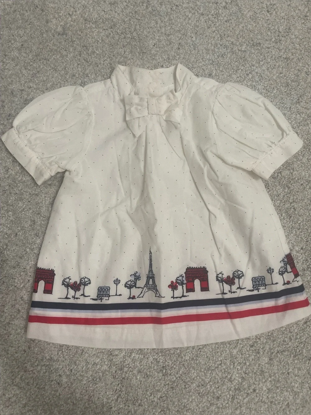 Janie and Jack Two Piece Parisian Themed Two Piece Outfit, EUC, size 2T